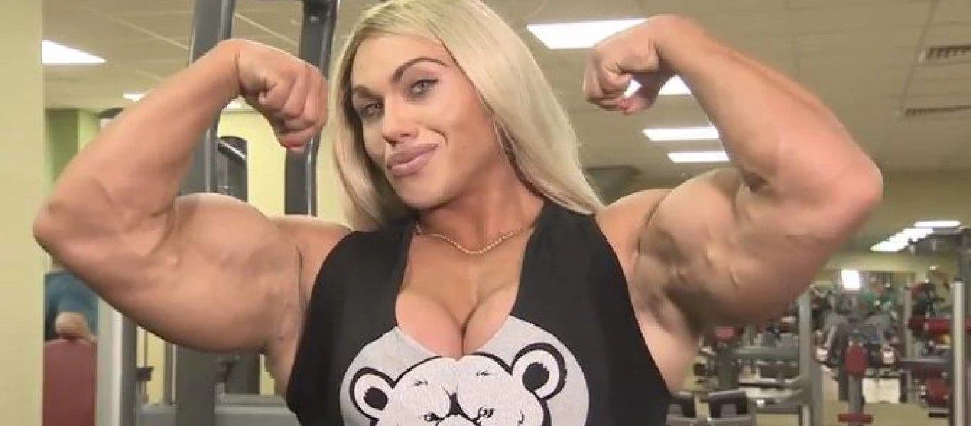 Ν.Κουζνέτσοβα: Η παγκόσμια πρωταθλήτρια στο bodybuilding που... έχει μεγαλύτερα μπράτσα από τον άνδρα της (φώτο-βίντεο)